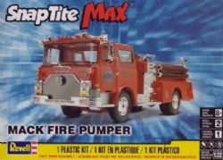 MODÈLE À COLLER - SNAPTITE CAMION POMPIER  MACK NIVEAU #2